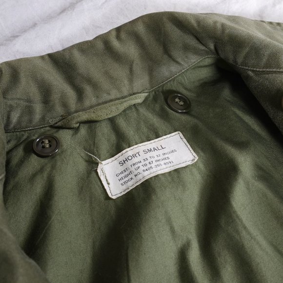 Vintage 1958 Army Military Jacket - Picture 5 of 10